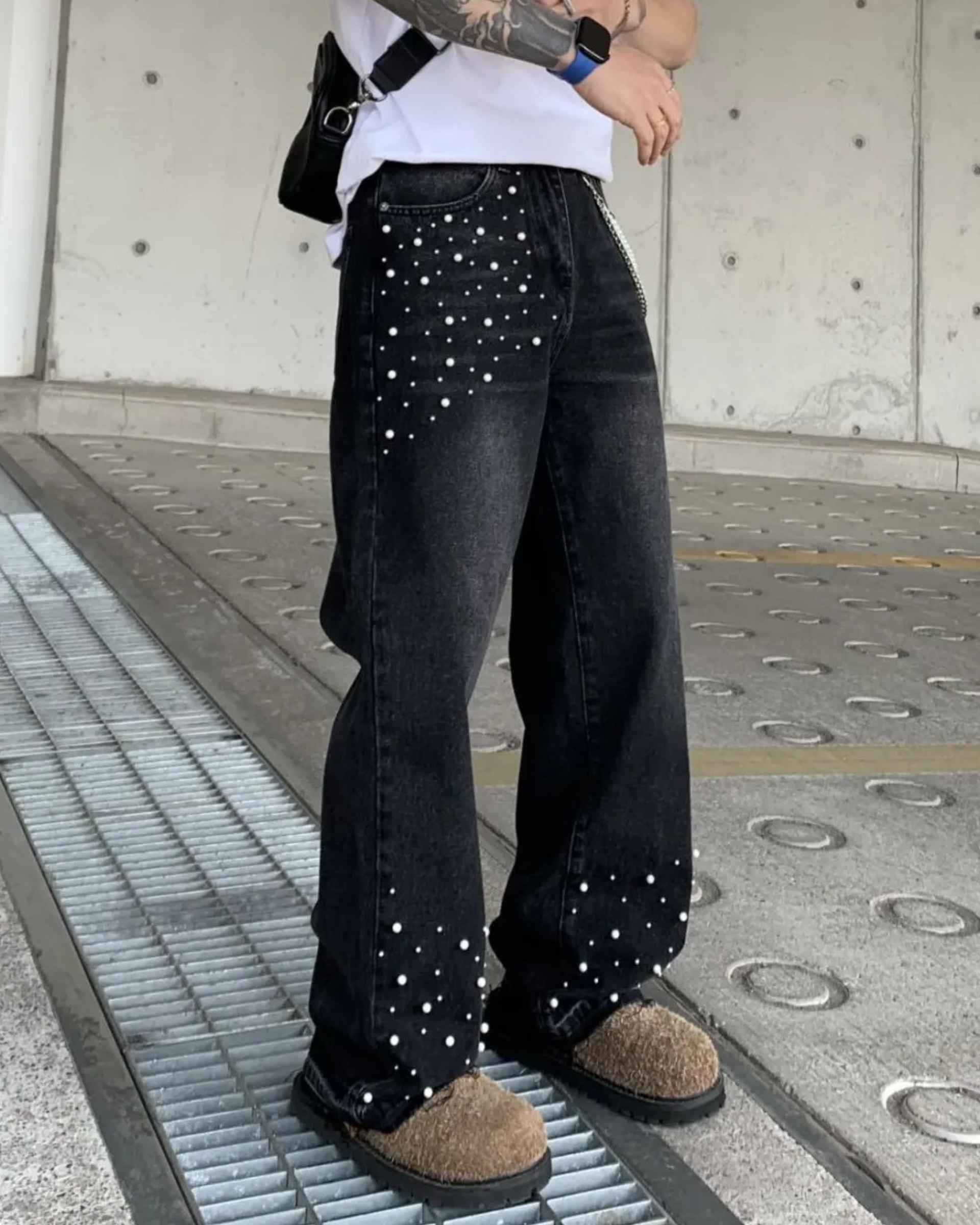 Midnight-Drop Jeans