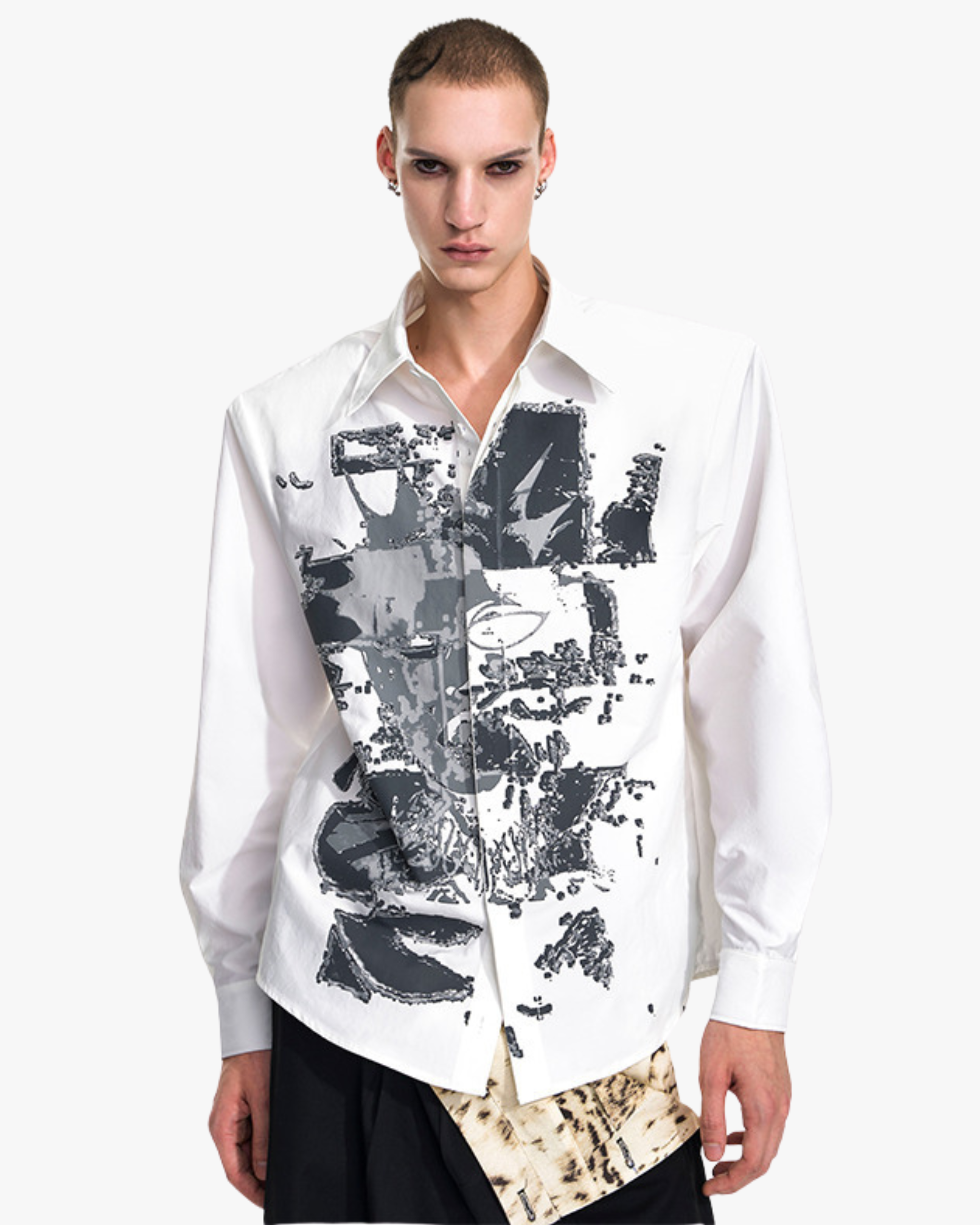 Collapse Graphic Shirt