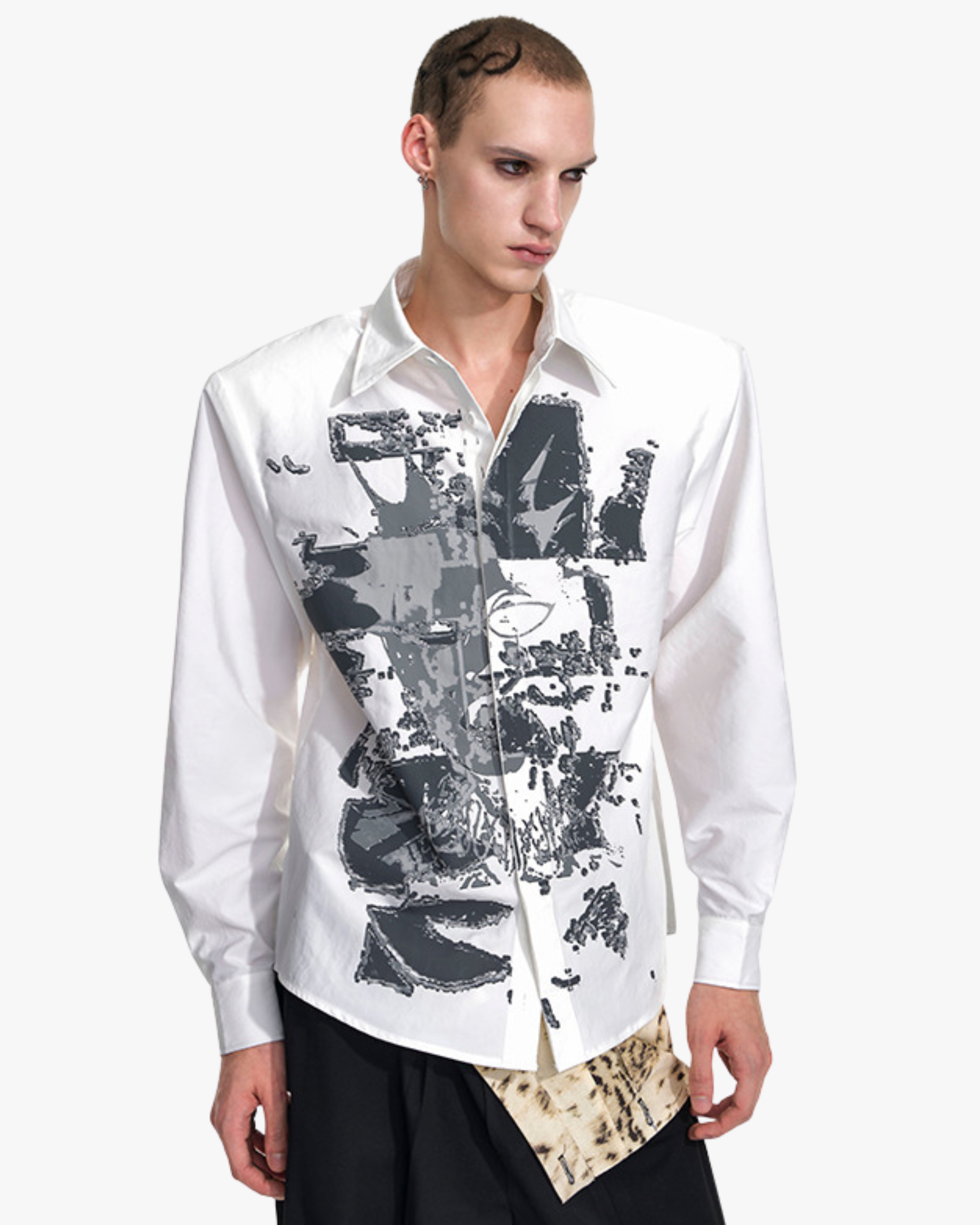 Collapse Graphic Shirt