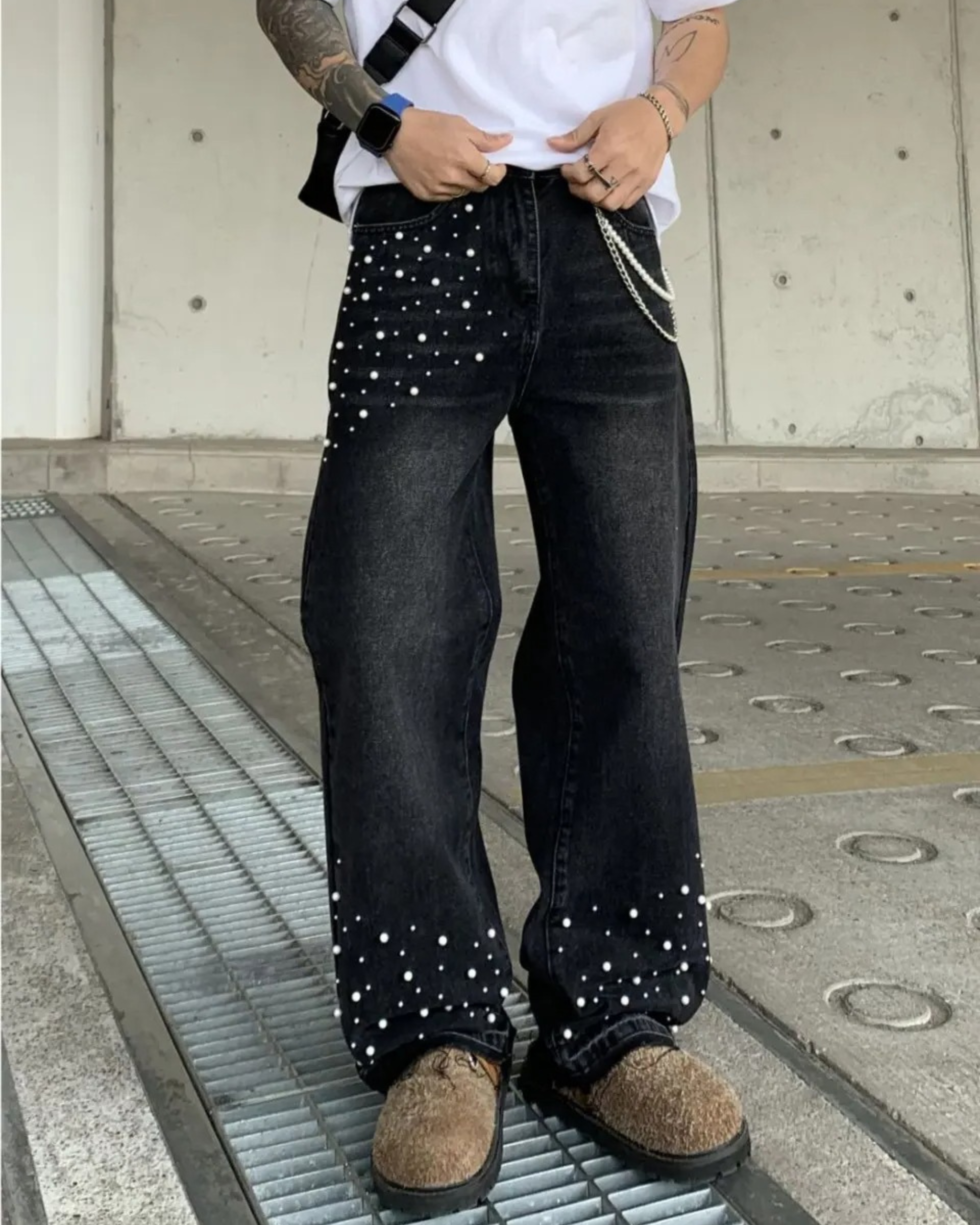 Midnight-Drop Jeans