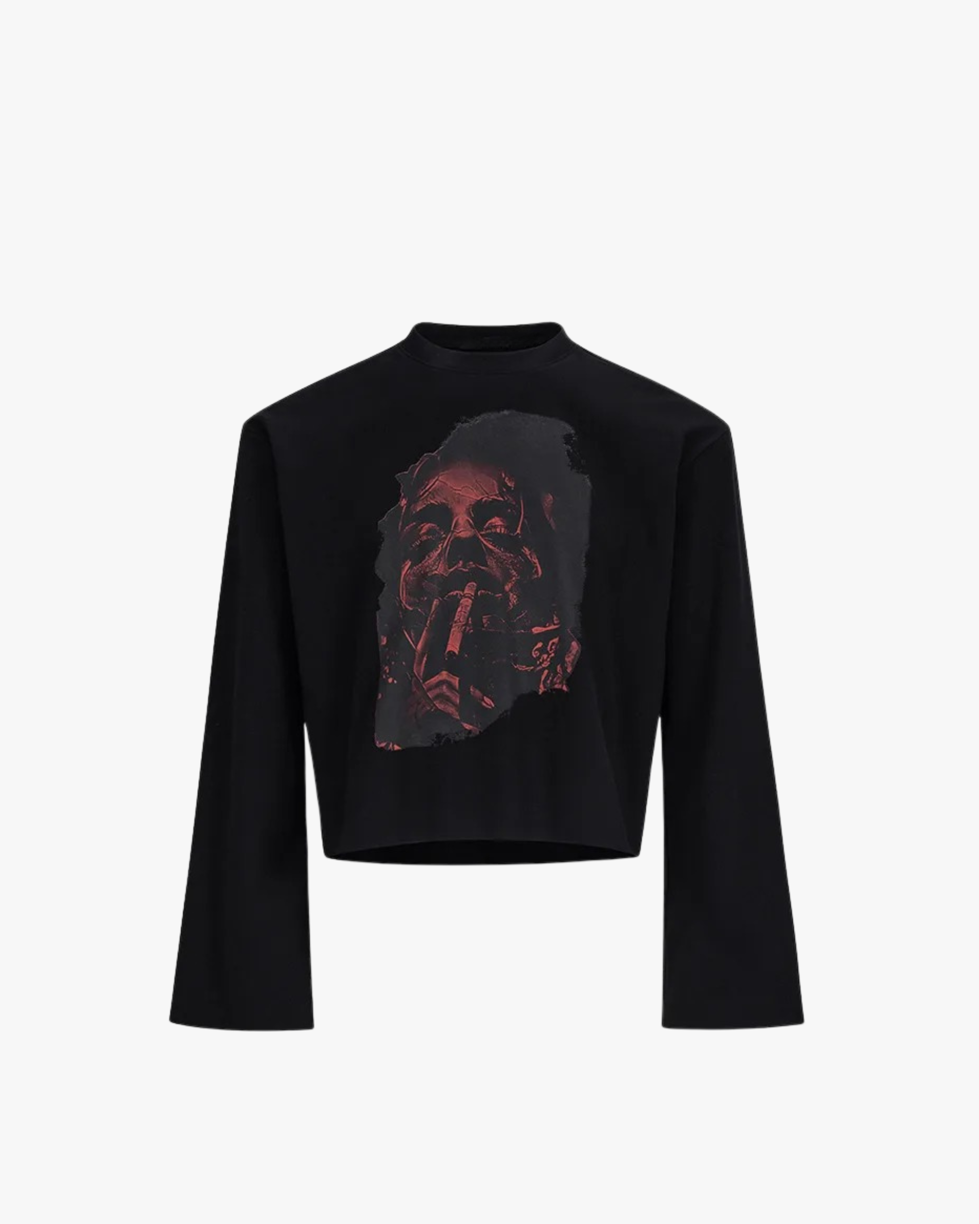 Distressed Print Longsleeve