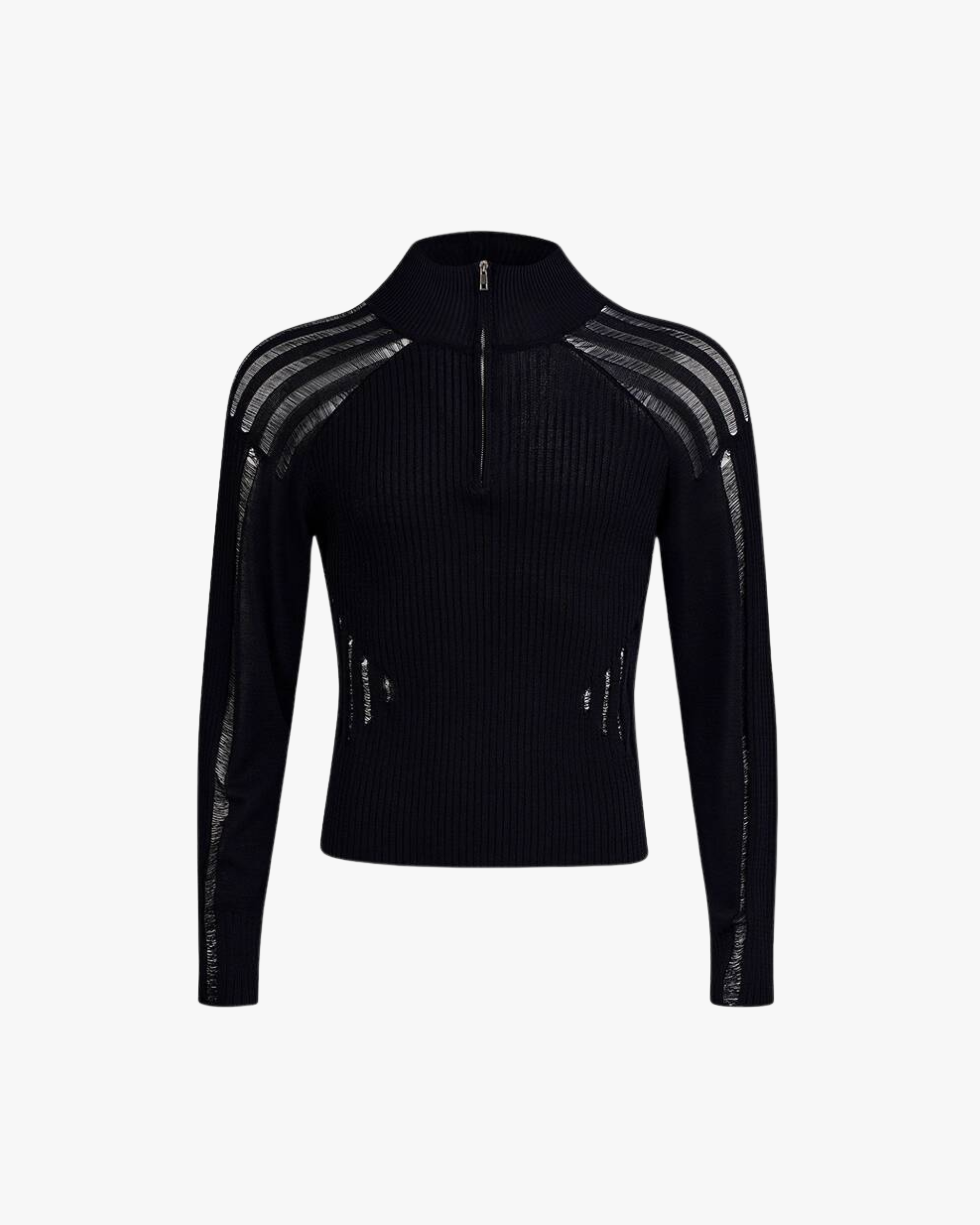 Shredline Knit Pullover