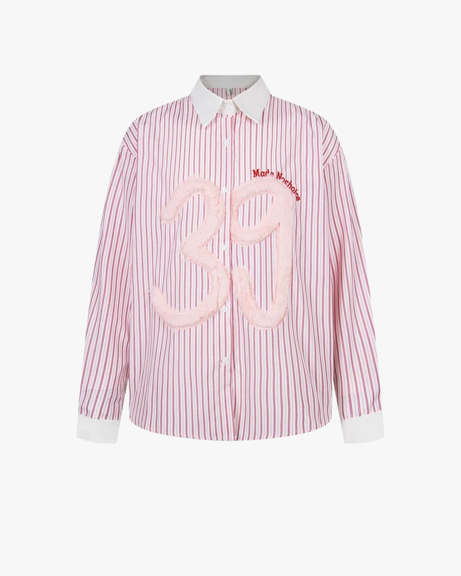 Stripe Shirt – 39 Chenille Embroidery
