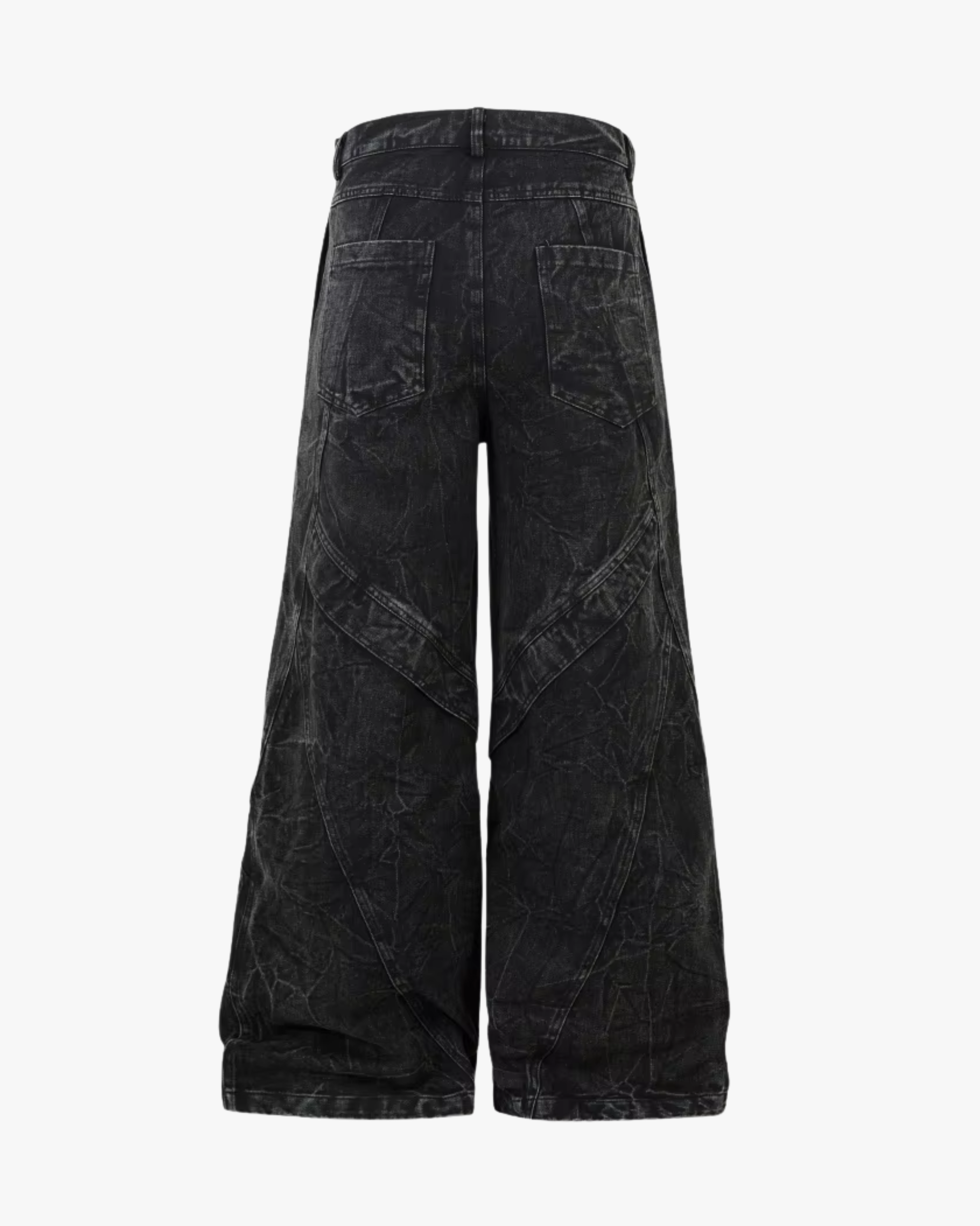 Wraith Stitch Wide-Leg Jeans
