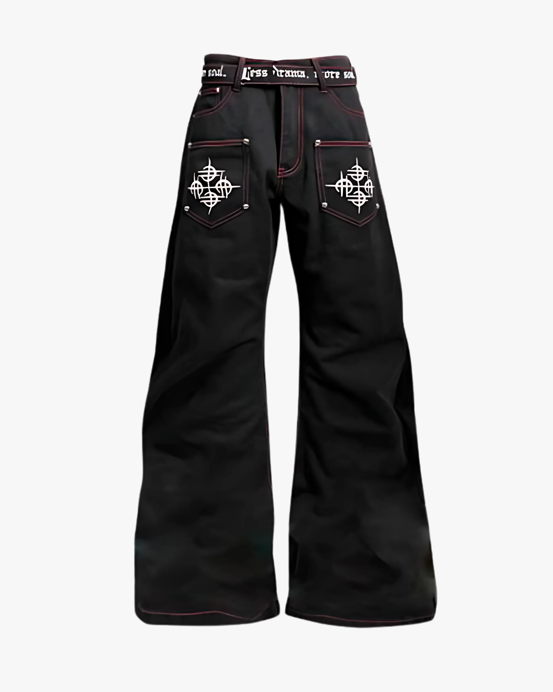 Hellzone Wide-Leg Pants