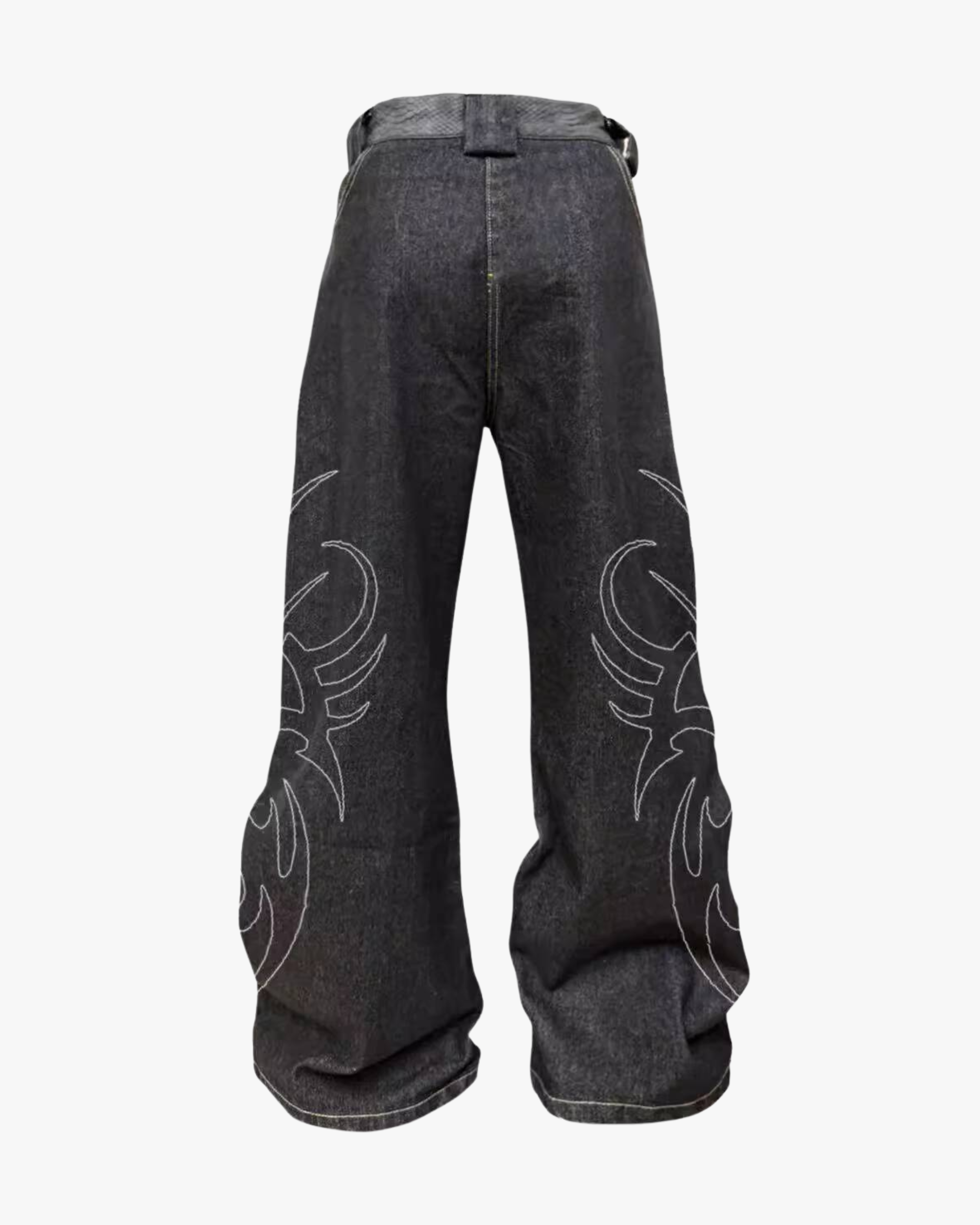 Tribal Wide-Leg Denim