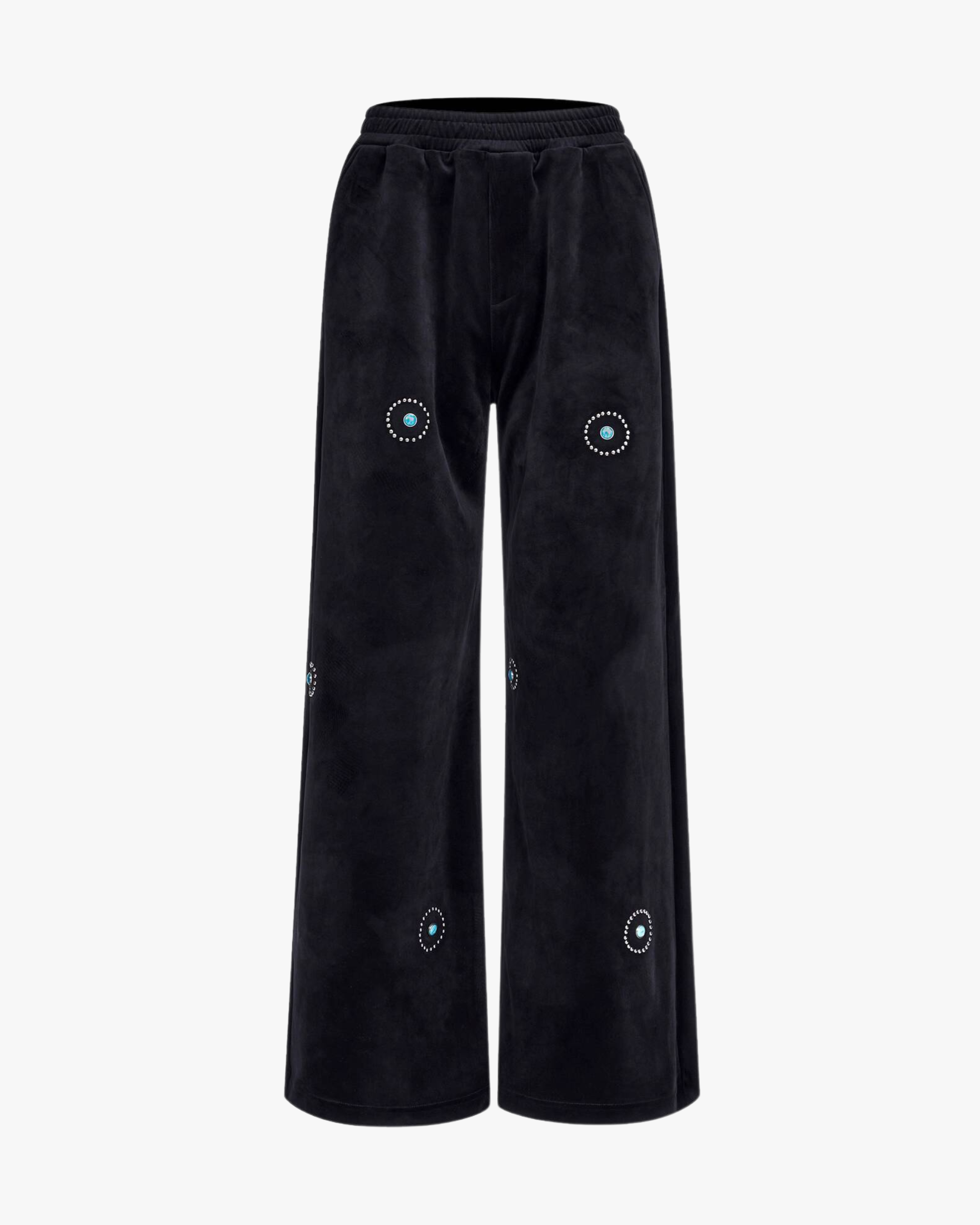 Noir Mesa Wide-Leg Sweatpants