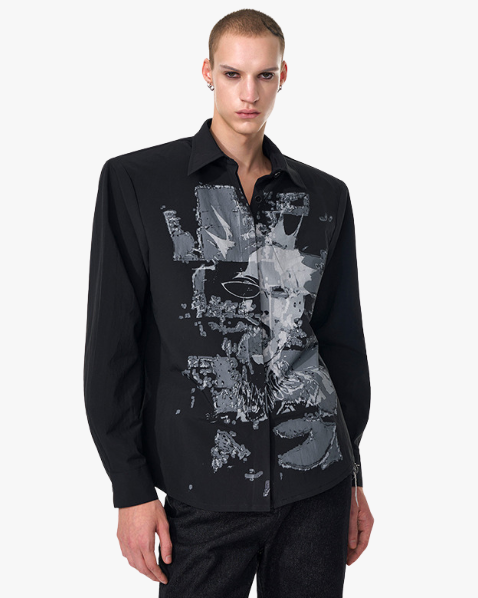 Collapse Graphic Shirt